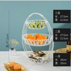 Chrome Plating 47.5cm Height 3 Tier Wire Vegetable Rack